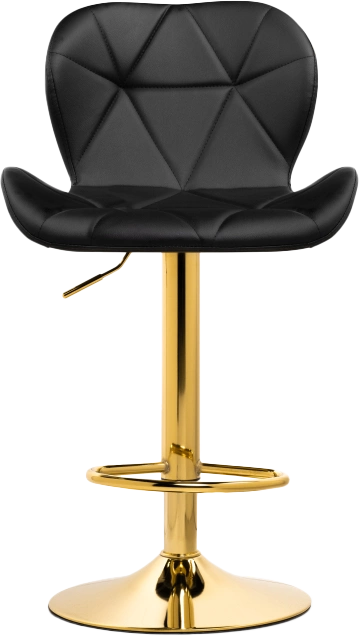Барный стул Trio, black / gold