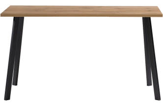 Кухонный стол Тринити Лофт, 120x80, ЛДСП, дуб вотан, каркас черный матовый