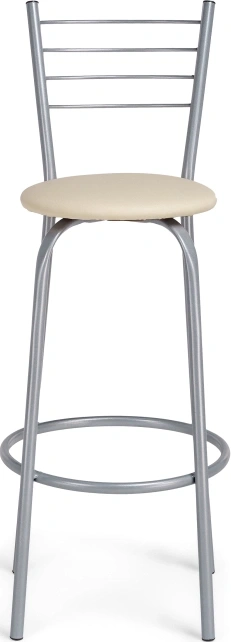 Барный стул Sadov, ваниль в крапинку / светлый мусс