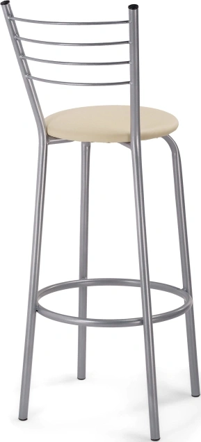 Барный стул Sadov, ваниль в крапинку / светлый мусс