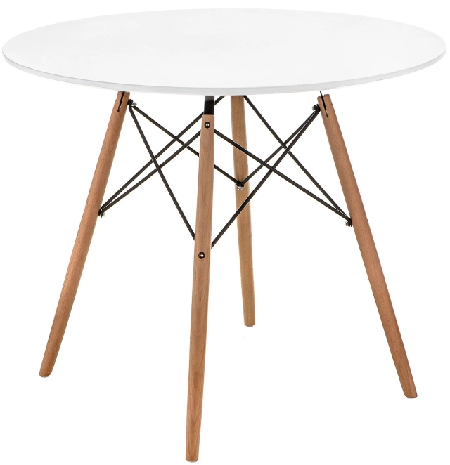 Кухонный стол Table, 90х72, white / wood