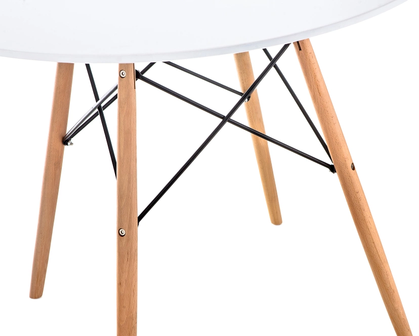 Кухонный стол Table, 90х72, white / wood