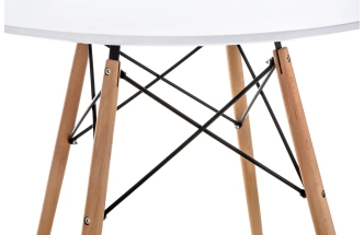 Кухонный стол Table, 90х72, white / wood