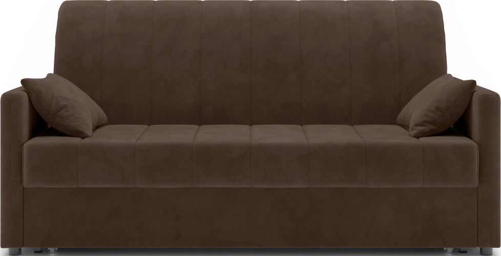 Диван прямой Хилтон 160, модель 139, Ultra Chocolate (шоколадный) / венге