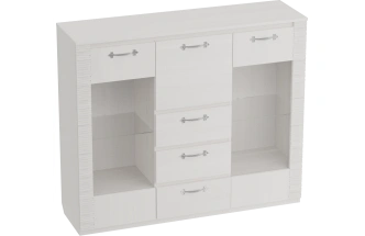 Модульная гостиная Элана 4, бодега белая