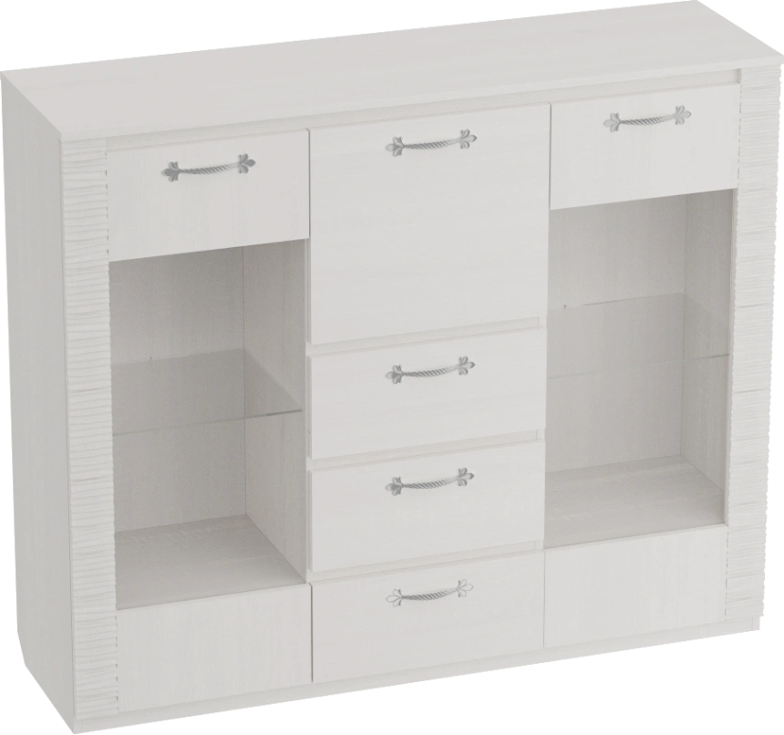 Модульная гостиная Элана 4, бодега белая