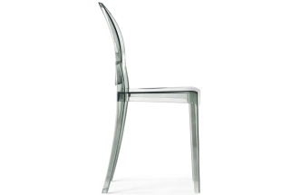 Стул Victoria, пластиковый, clear gray