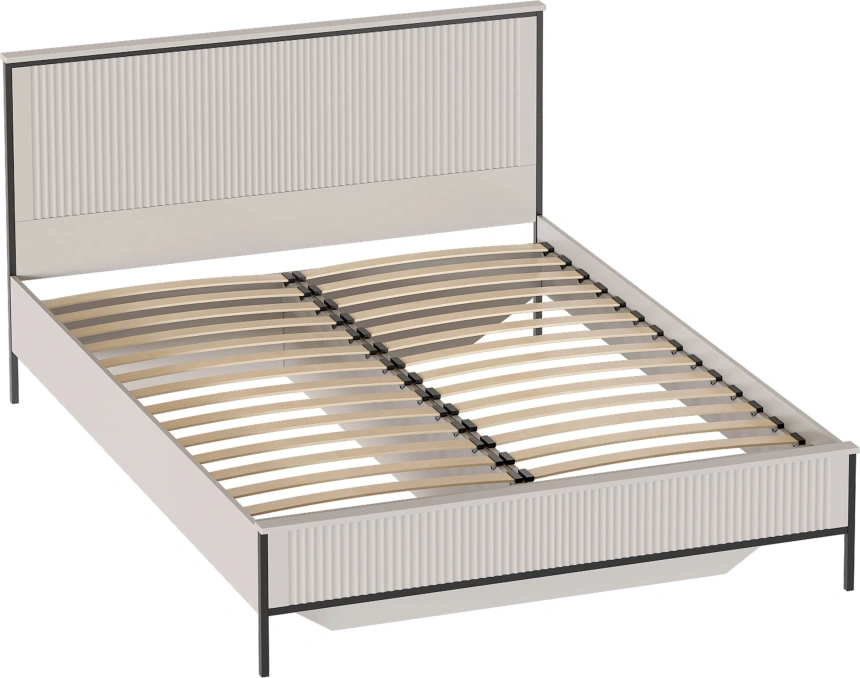 Кровать Нора 180, двуспальная, персидский жемчуг