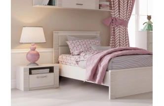 Гарнитур для молодёжной комнаты Элана, композиция 3, бодега белая