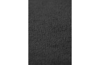 Полубарный табурет Гангток, крутящийся, черный / черный матовый