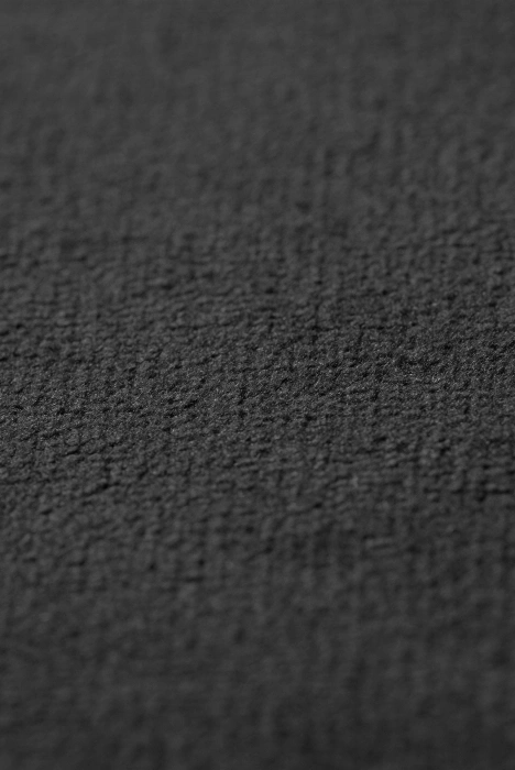 Полубарный табурет Гангток, крутящийся, черный / черный матовый