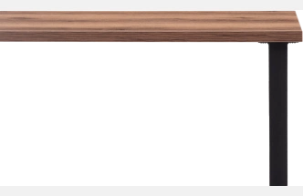 Барная стойка Дилан Лофт, 120x60x110, дуб делано темный, каркас черный