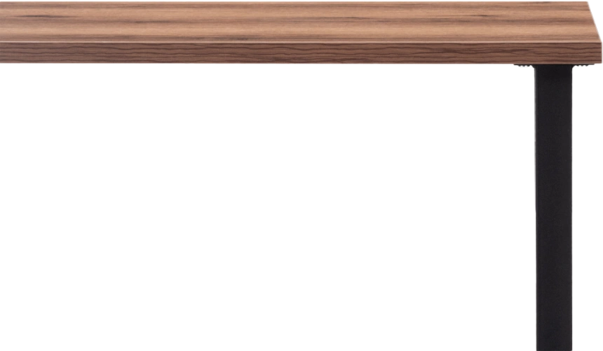 Барная стойка Дилан Лофт, 120x60x110, дуб делано темный, каркас черный