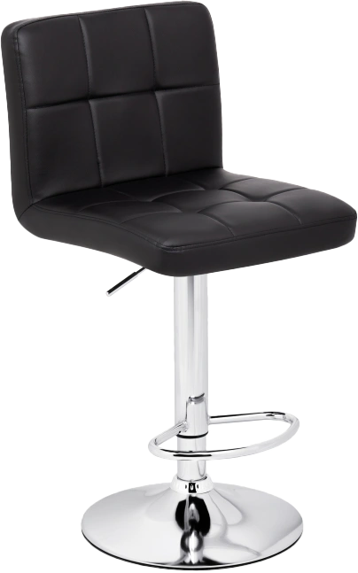 Барный стул Paskal, black / chrome