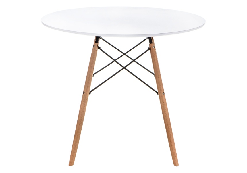 Кухонный стол Table, 80х72, white / wood