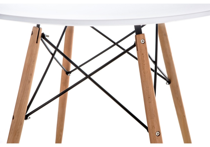 Кухонный стол Table, 80х72, white / wood
