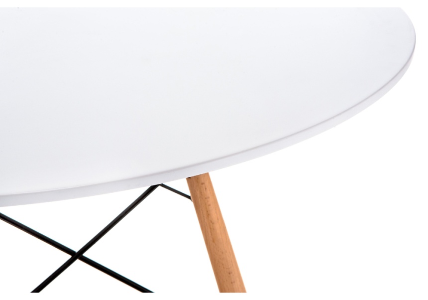 Кухонный стол Table, 80х72, white / wood