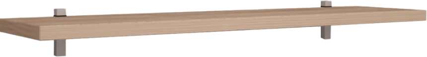 Полка навесная Мариус, М-12, дуб баррик