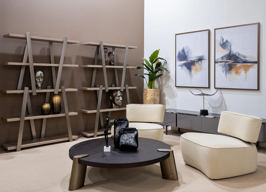 Стеллаж 58DB-16003, открытый, коричневый