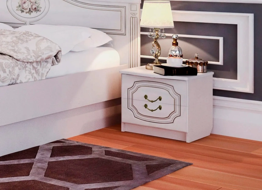 Спальный гарнитур Верона, композиция #1, кофе 10 / капучино