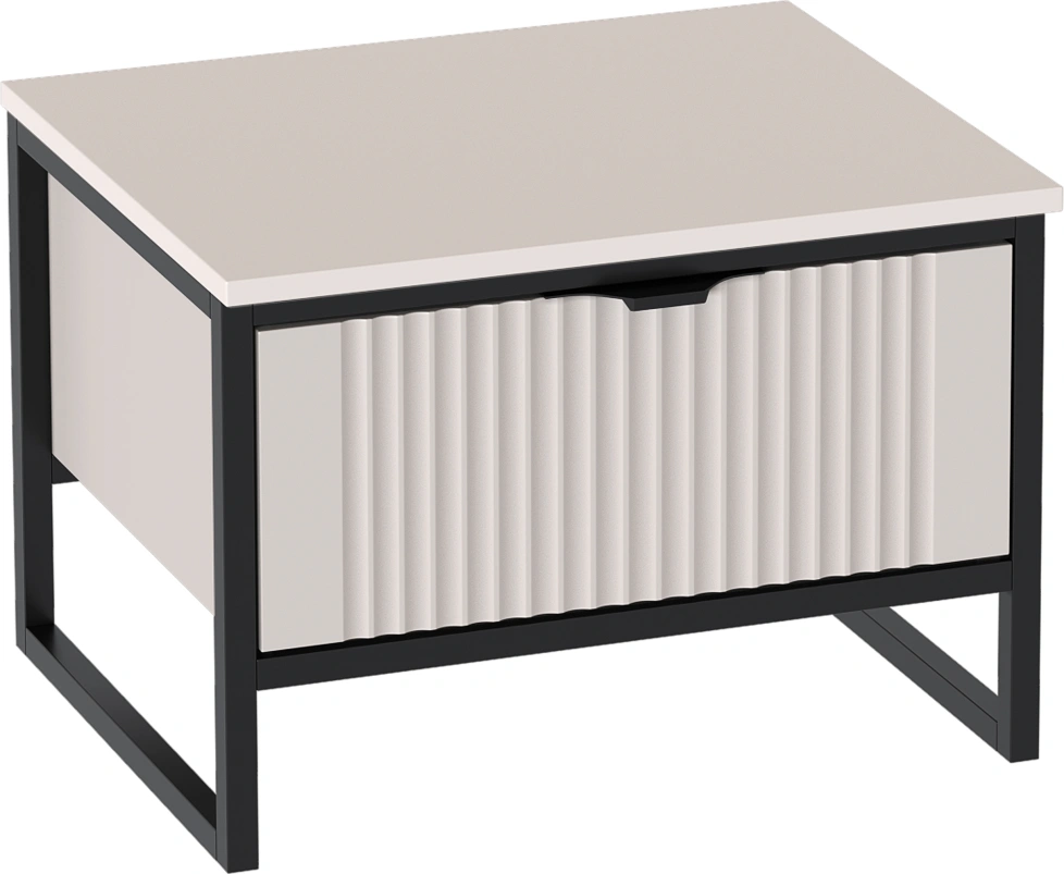 Тумба прикроватная Нора, с ящиком, персидский жемчуг