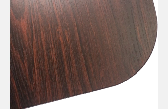 Стол компьютерный Erida, орех / черный
