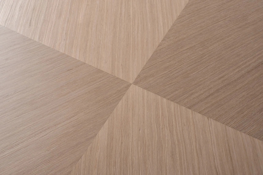 Обеденный стол 58DB-17030, 220x100x77, МДФ, Шпон, светло-коричневый / серый 