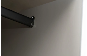 Шкаф двухдверный Alto, 100x57x228.5, распашной с ящиками, серый кобальт 