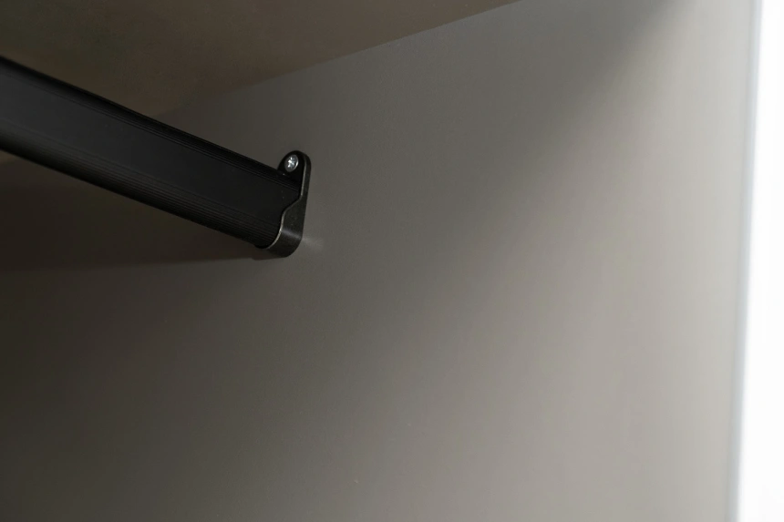 Шкаф двухдверный Alto, 100x57x228.5, распашной с ящиками, серый кобальт 