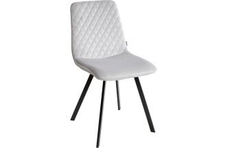 Стул Daiquiri, мягкий, Bluvel-03 Light Grey, велюр