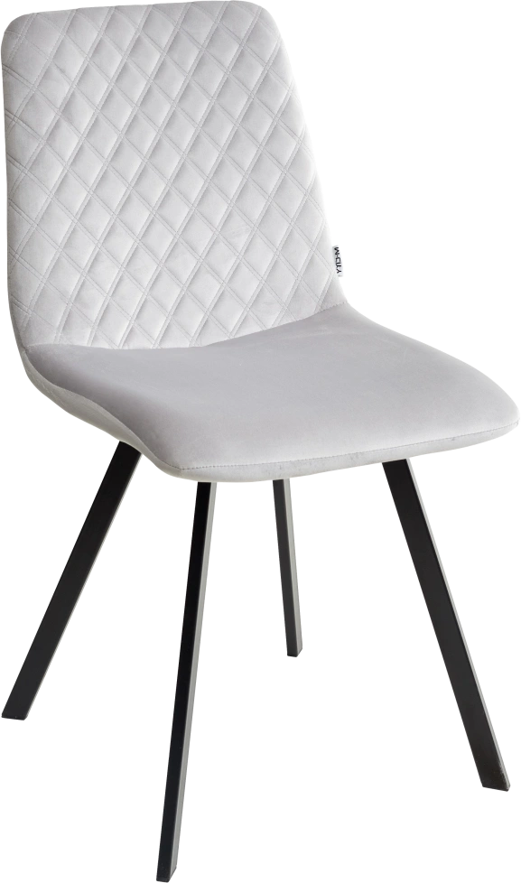 Стул Daiquiri, мягкий, Bluvel-03 Light Grey, велюр