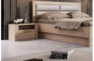 Тумба прикроватная Элана, с ящиком, дуб сонома