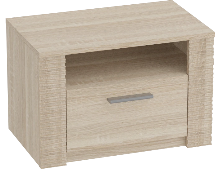 Тумба прикроватная Элана, с ящиком, дуб сонома