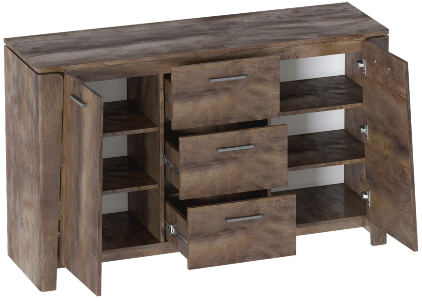 Тумба Мальта, с полками и ящиками, таксония