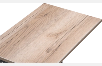 Журнальный стол Ваин 50x35x61, ЛДСП, дуб делано, каркас черный