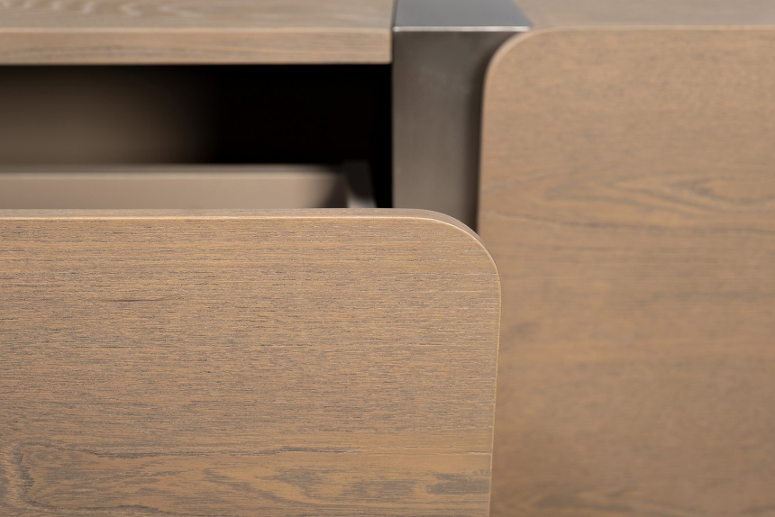 Тумба под ТВ Smooth, с ящиками