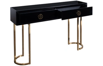 Туалетный столик KFG16701, черный / золото