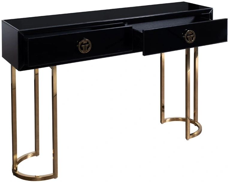 Туалетный столик KFG16701, черный / золото