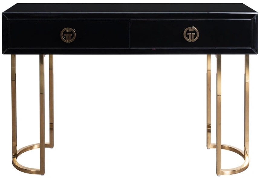 Туалетный столик KFG16701, черный / золото