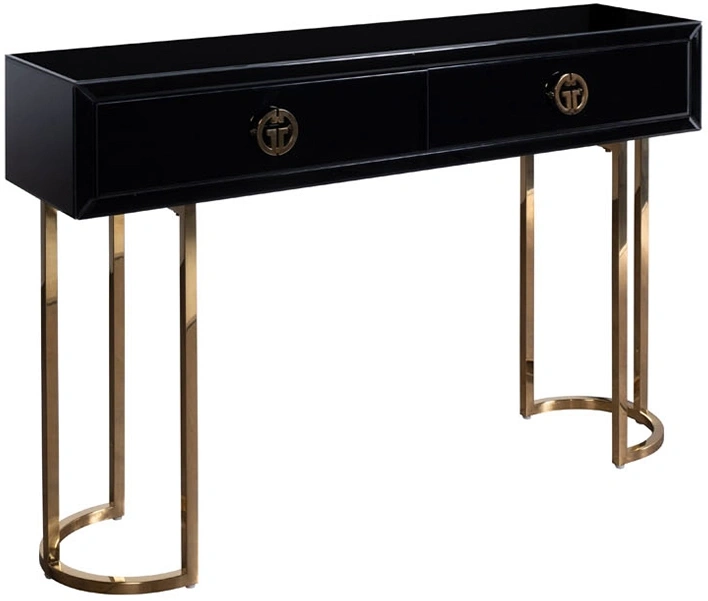 Туалетный столик KFG16701, черный / золото