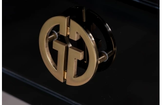 Туалетный столик KFG16701, черный / золото