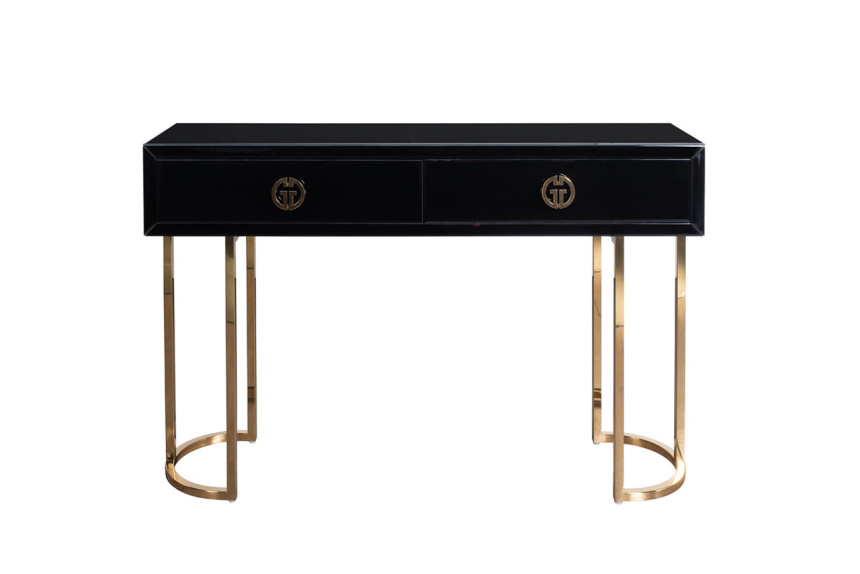 Туалетный столик KFG16701, черный / золото