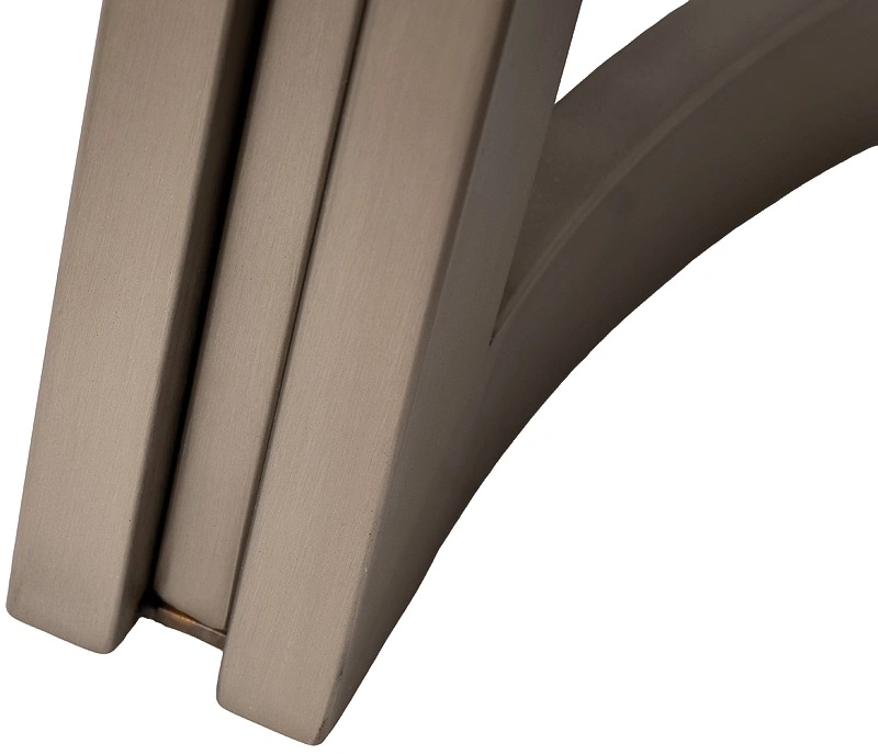 Обеденный стол 58DB-17035, 300x120x77, МДФ, Шпон, светло-коричневый / серый