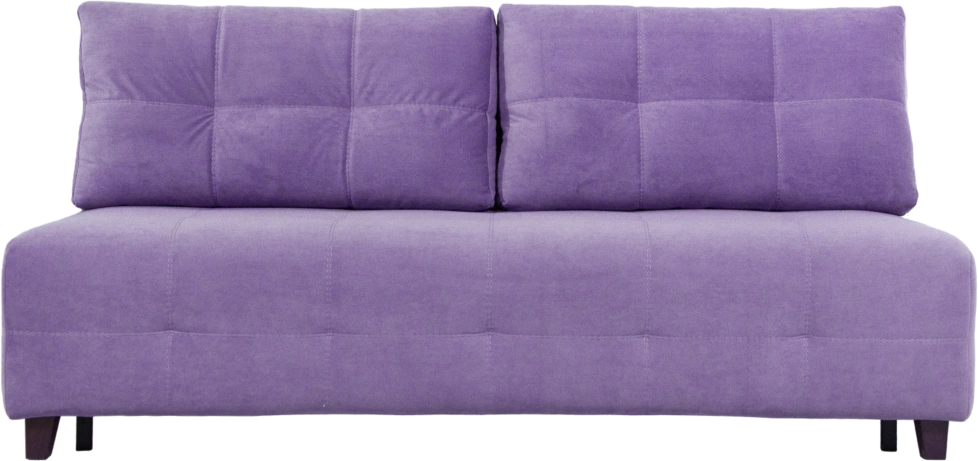 Диван прямой Бали 4 без боковин, Candy lavender