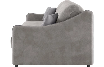 ​Диван прямой Дели 140, модель 032, Ultra Dove​ / Ultra Grey​ (бежевый)