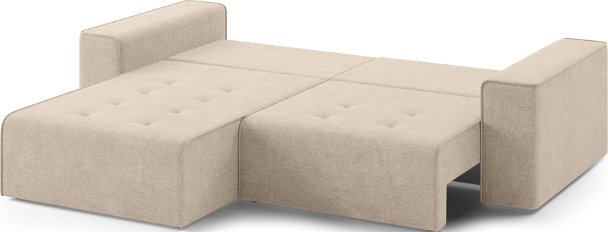 Диван угловой двухместный Венте, модель 035, Danco 130 (бежевый)