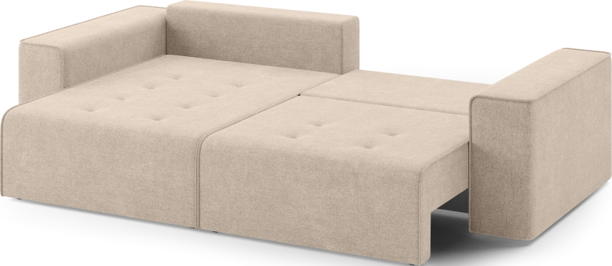 Диван угловой двухместный Венте, модель 035, Danco 130 (бежевый)