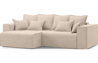 Диван угловой двухместный Венте, модель 035, Danco 130 (бежевый)