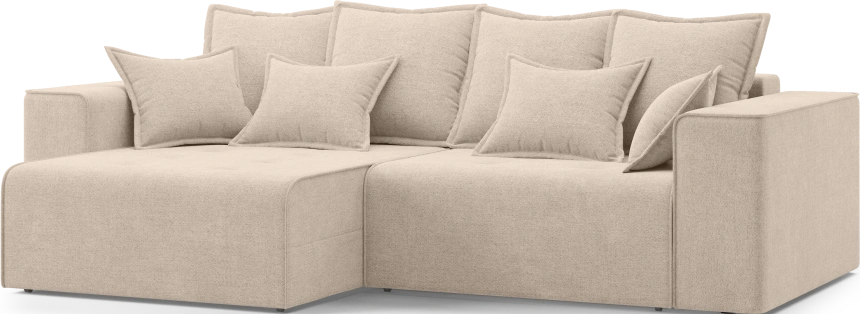 Диван угловой двухместный Венте, модель 035, Danco 130 (бежевый)