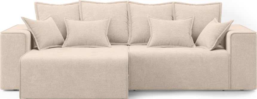 Диван угловой двухместный Венте, модель 035, Danco 130 (бежевый)